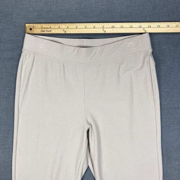 Eileen Fisher Pants Women Sz XS Tan Hi Rise Comfort Stretch Slim Ankle Trousers - Picture 10 of 15